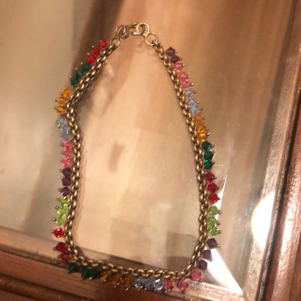 Women preowned multicolored Ankle Bracelet